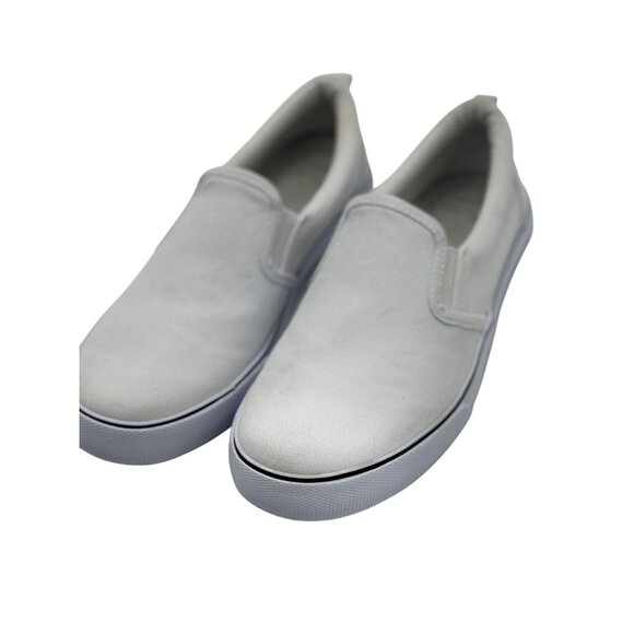 a new day Millie Twin Gore Slip-On Canvas Sneakers Women's US 9 M White - Picture 10 of 11